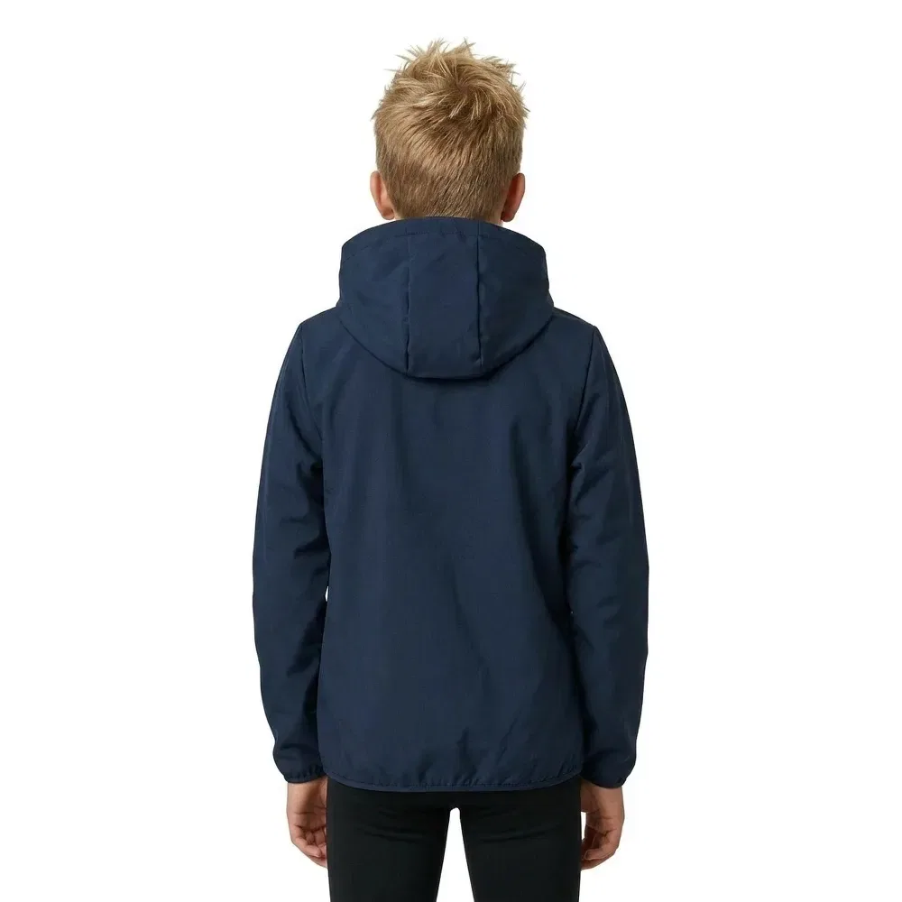 Детская куртка для мальчиков с капюшоном Jack & jones Theo, Blue — фото 2