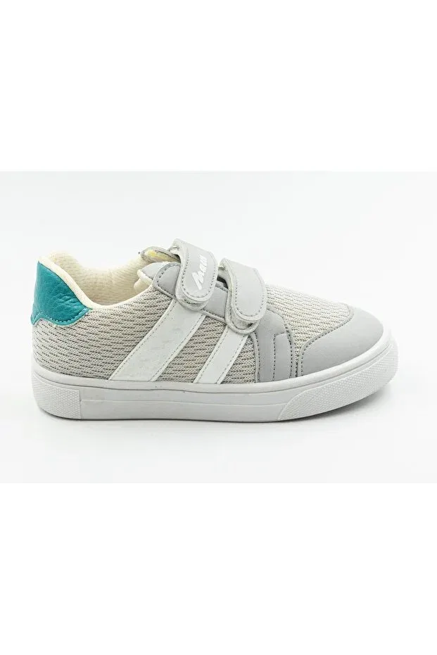 Детские ортопедические туфли для девочек Derici, White-Gray-Blue — фото 4