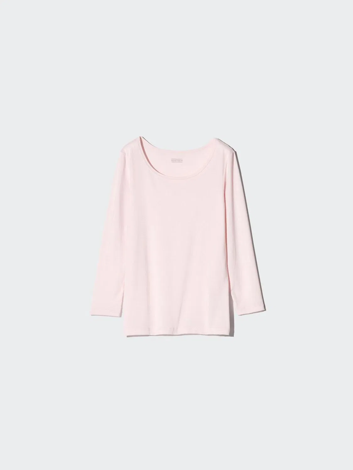 Футболка детская с длинным рукавом Uniqlo, розовая