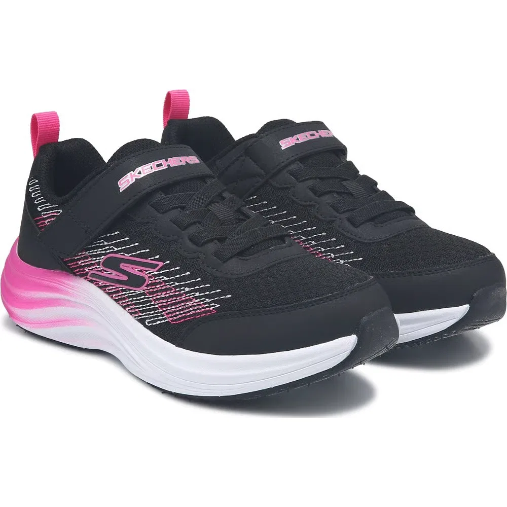 Детские спортивные кроссовки Elite Sport Pulse Skechers, Black/Pink
