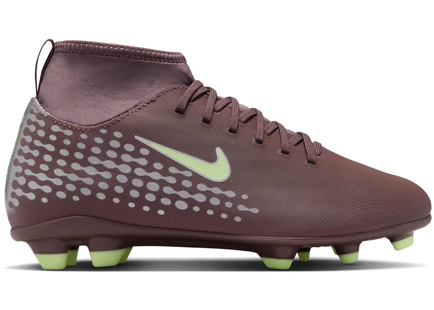 Детские бутсы Kylian Mbappé Nike Zoom Mercurial Superfly 10 Club MG, Plum Eclipse/Metallic Silver