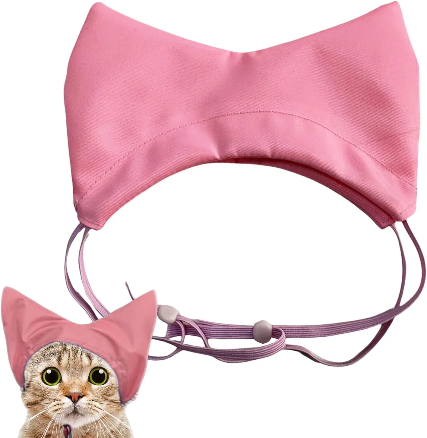 Pet Шапочка для душа Adjustable Oxford Cloth, 12 x 15 cm, 15g, Rose Generisch