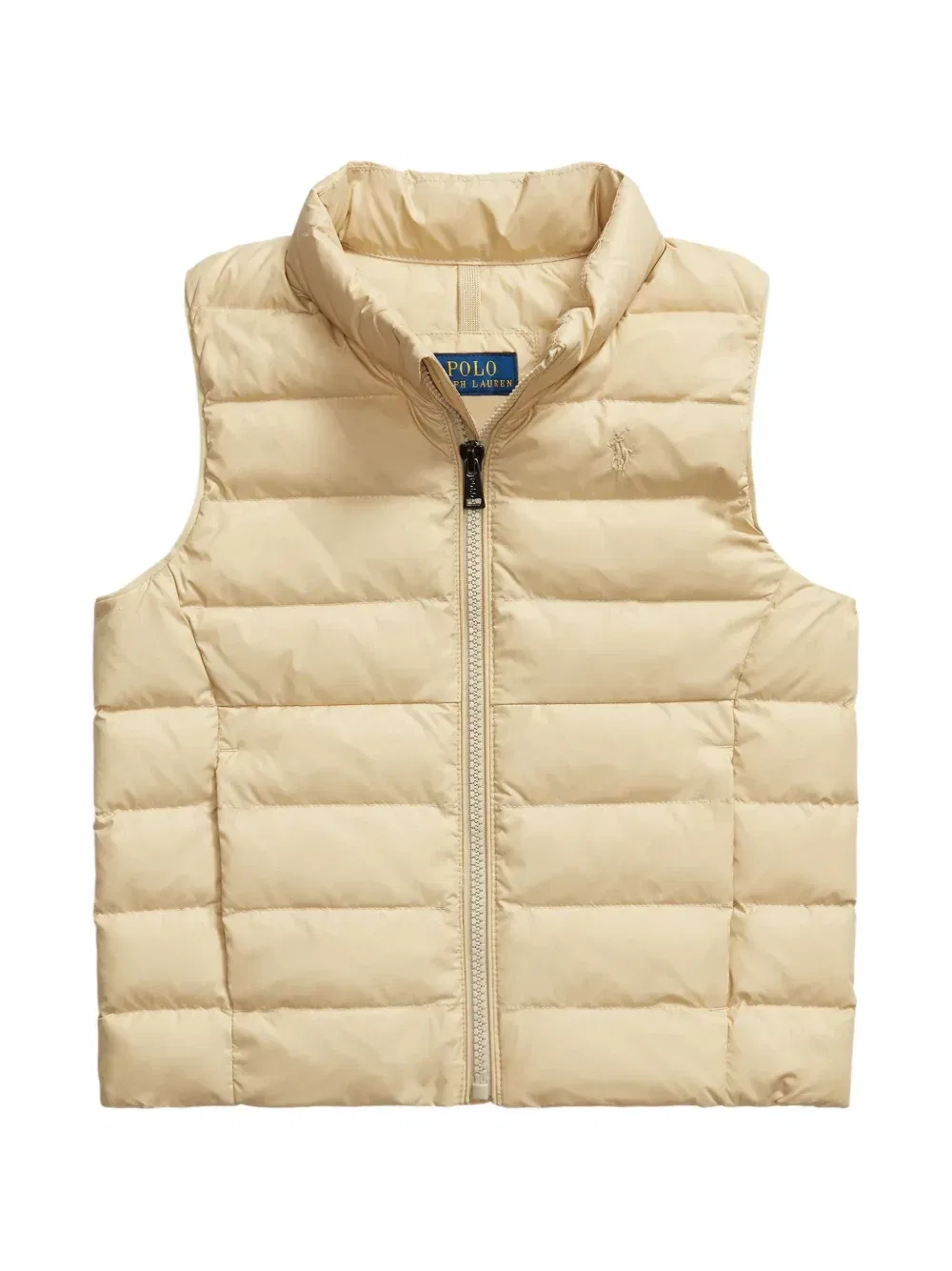 Стеганый жилет Colden Polo Ralph Lauren Kids, бежевый