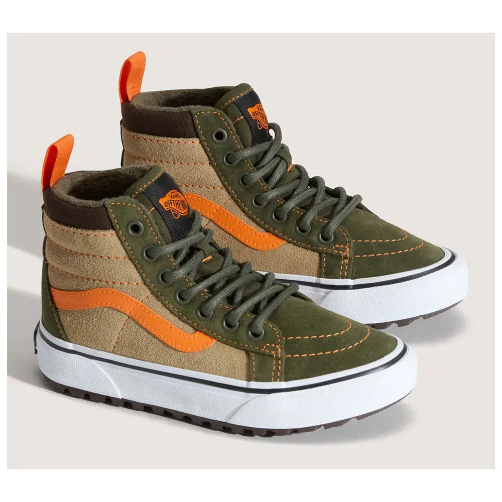 Кроссовки MTE SK8-Hi Vans, коричневый — фото 4
