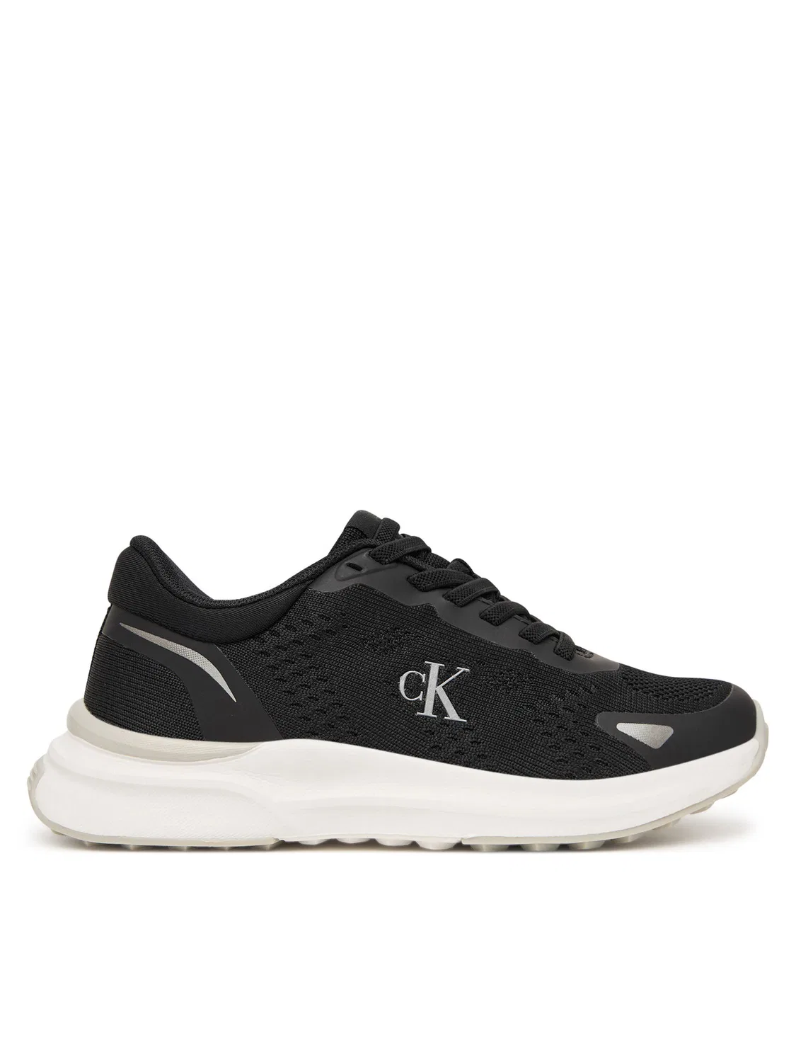 Кроссовки для мальчика Low Cut Lace-Up Calvin Klein, черный