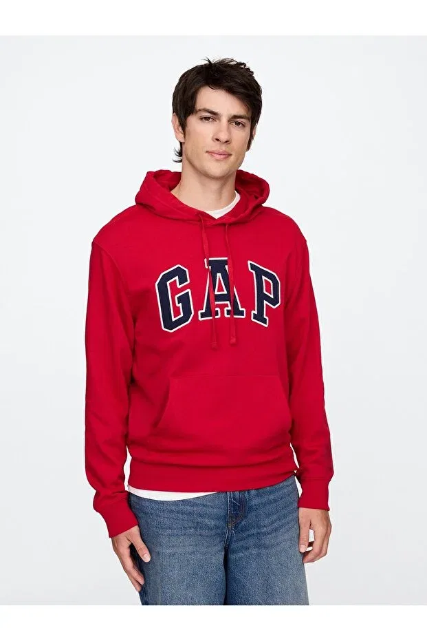 Мужские свитшот с капюшоном Gap, Red007