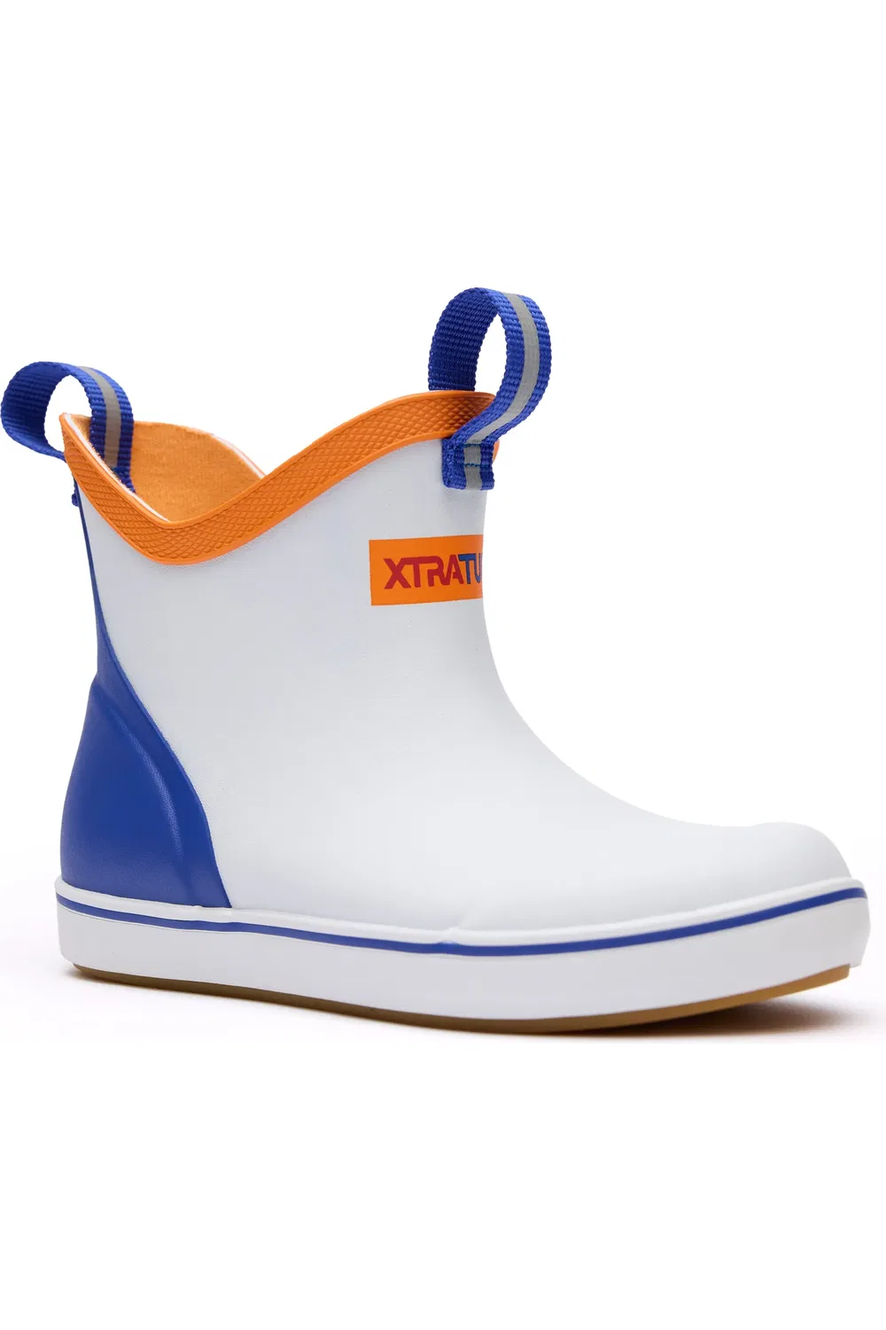Детские ботинки водонепроницаемые Deck Boot XTRATUF, белый мультиколор/синий