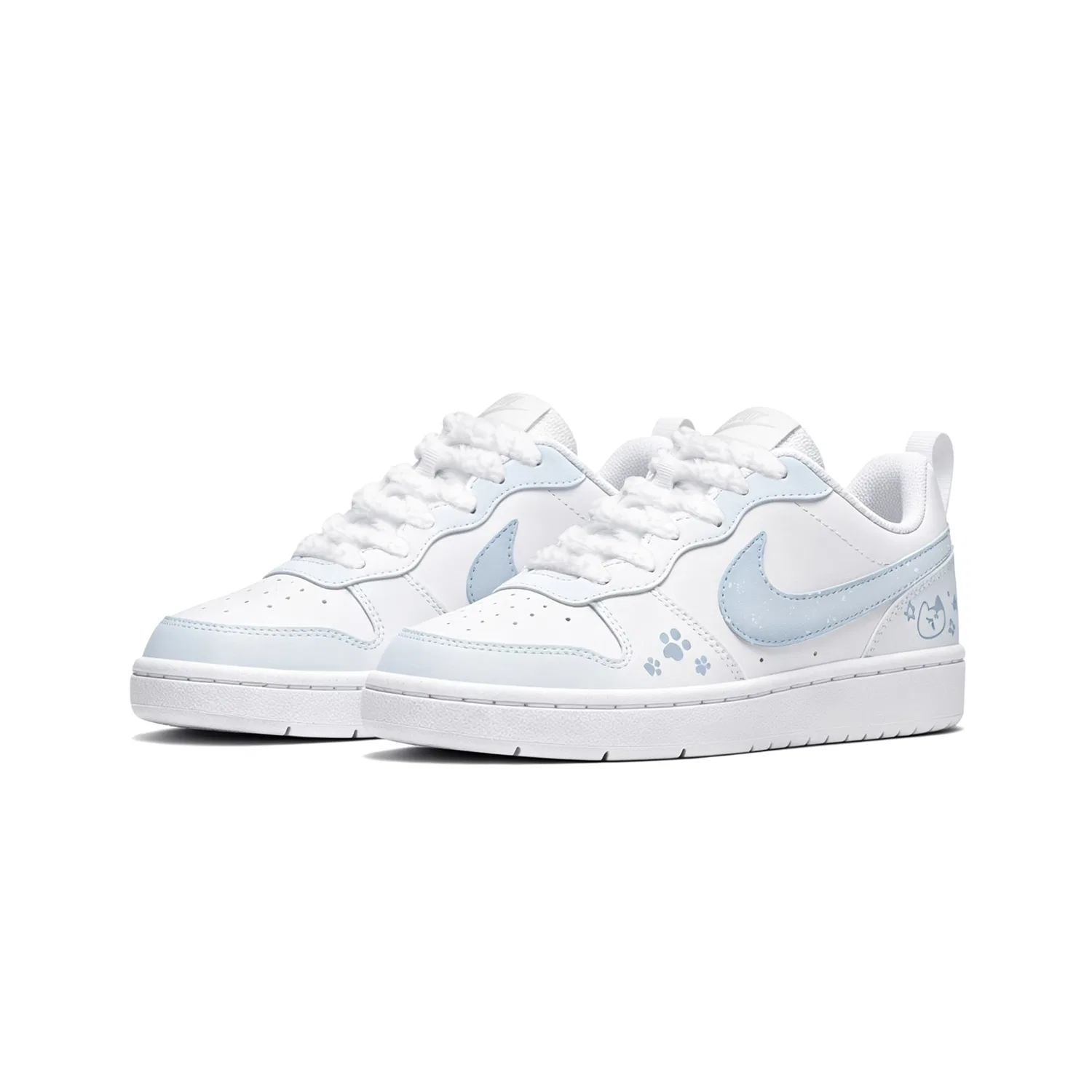 Детские кроссовки для скейтбординга Ice Blue Limited Edition Shopping Bag Nike — фото 4
