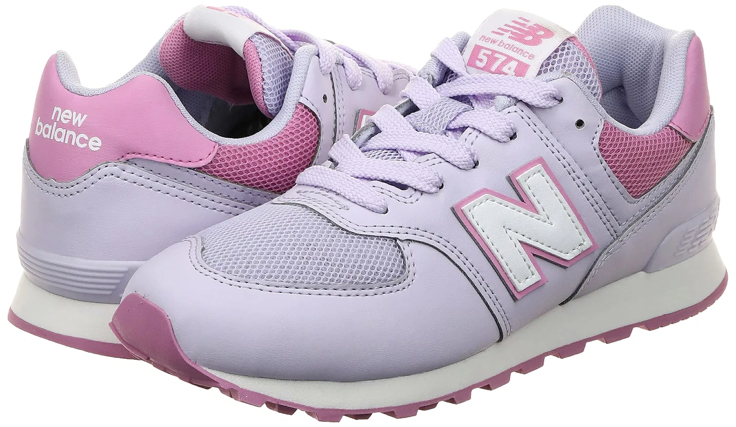 Детские кроссовки для мальчиков 574 New Balance, Bright Lavender — фото 2