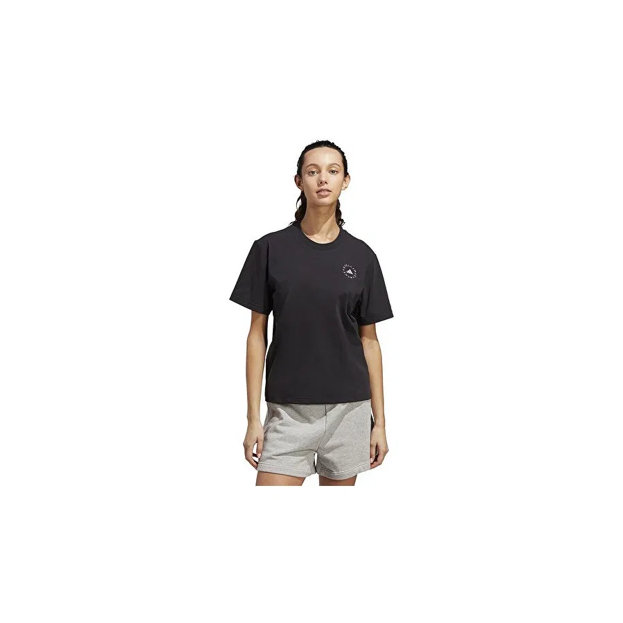 Женская футболка с коротким рукавом adidas aSMC REGL TEE, Черный — фото 2