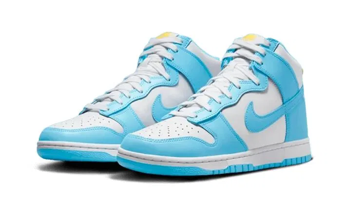 Детские кроссовки с высоким верхом Dunk High Blue Chill Nike, Blue Chill — фото 2