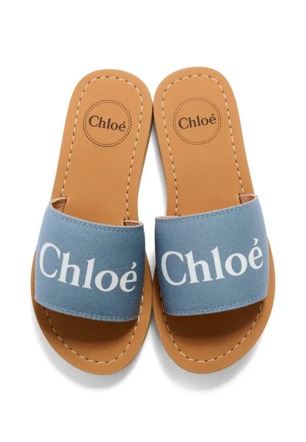 Мюли Chloe, светло-голубой — фото 3