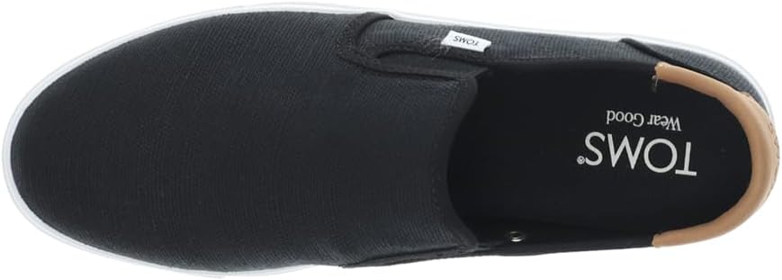 Мужские слипоны TOMS Baja 2.0 повседневные кроссовки - черные — фото 4