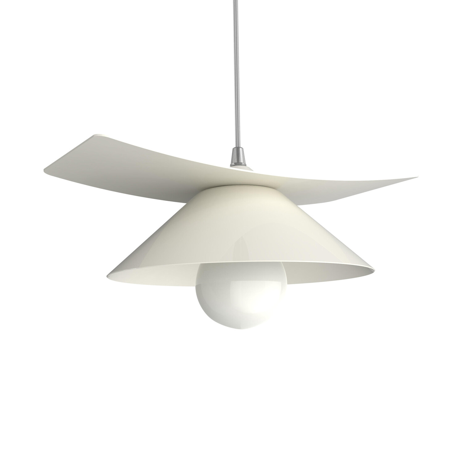 

Подвесной светильник Lumicom, 25x34x10 см, белый глянцевый