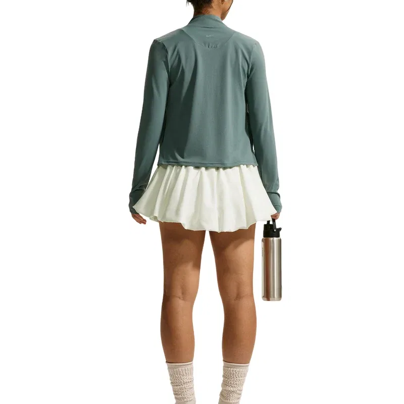 Женская юбка One Dri-FIT 2-in-1 Bubble Skirt Asia Sizing 'Sail Black' Nike, Sail/Black — фото 2