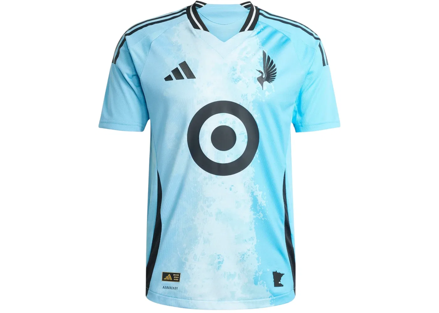 Мужская футбольная джерси Adidas Minnesota United FC 25/26 Away Authentic Jersey Zenith,