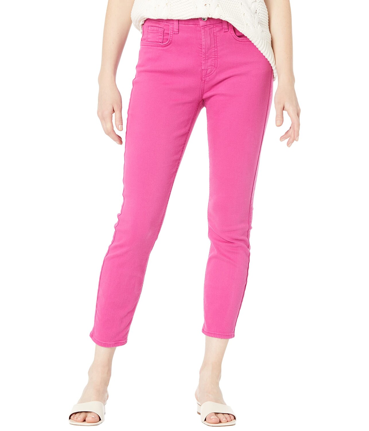 

Джинсы JEN7, Cropped Skinny Jeans