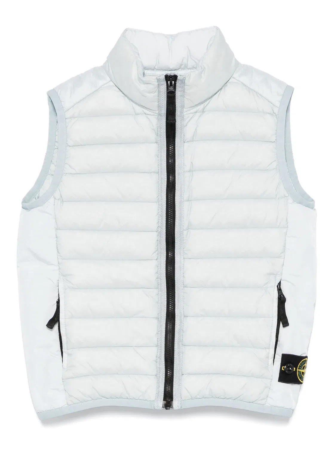Жилет с компасом Stone Island, светло-голубой