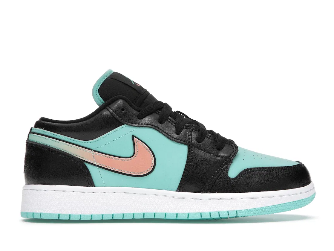 Детские кроссовки с принтом Jordan 1 Low SE Tropical Twist Jordan, Tropical Twist/Black