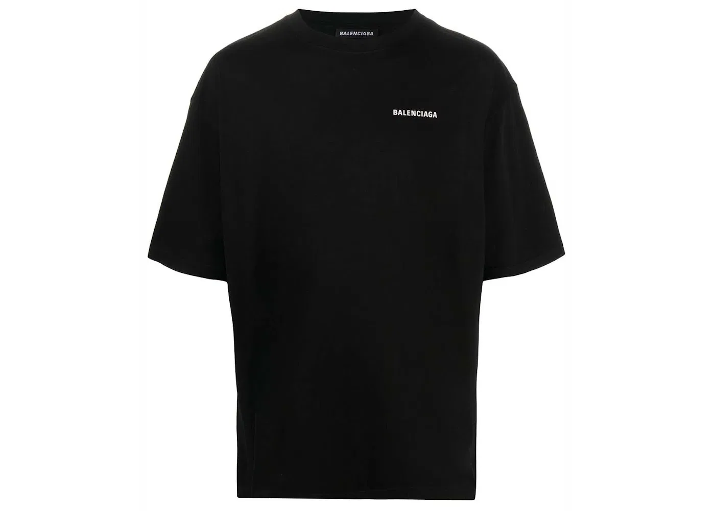 Мужская футболка свободного кроя с коротким рукавом Balenciaga, Black