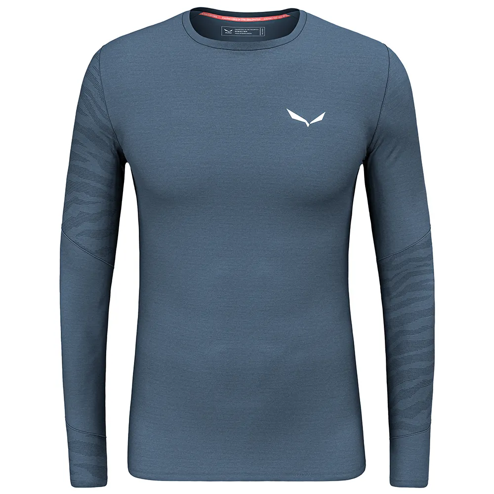 

Базовый слой Salewa Cristallo Warm Alpine Merino Responsive, синий