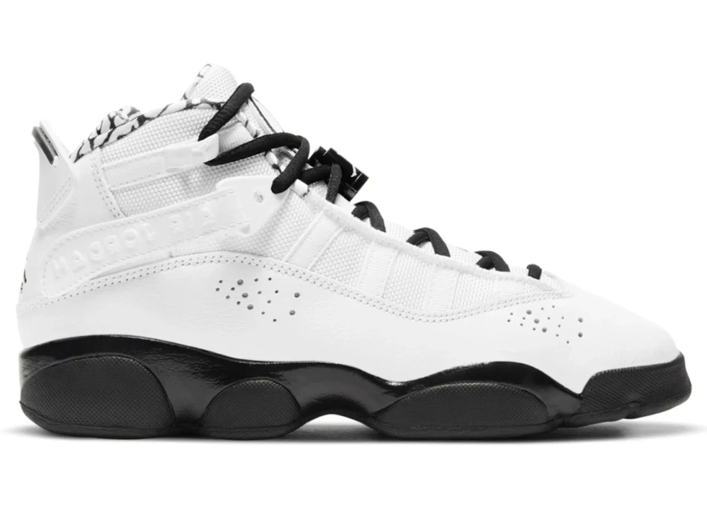 Детские кроссовки Lifestyle Jordan 6 Rings Motorsport (GS) Jordan, White/Black/Metallic Gold