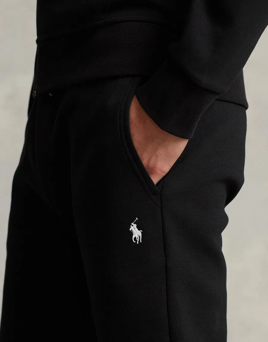 Зауженные брюки Polo Ralph Lauren черного цвета — фото 2