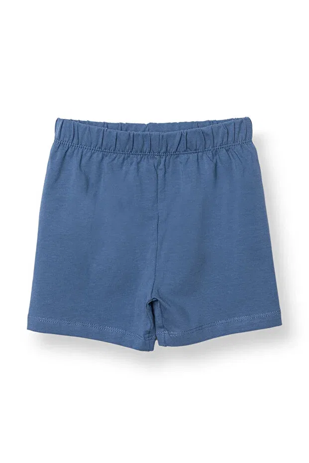 Детские шорты для мальчиков узкие Hellobaby Baby Boy Shorts No Above Knee Ebebek Hello Baby, Indigo