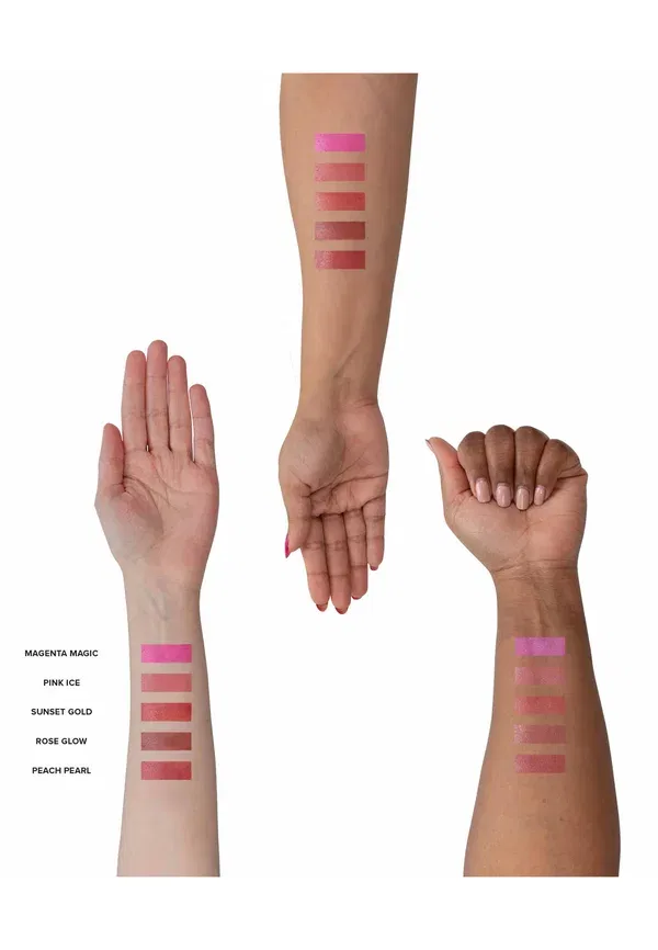 Румяна матовые с сиянием Nudestix, Pink Ice 6 г — фото 4