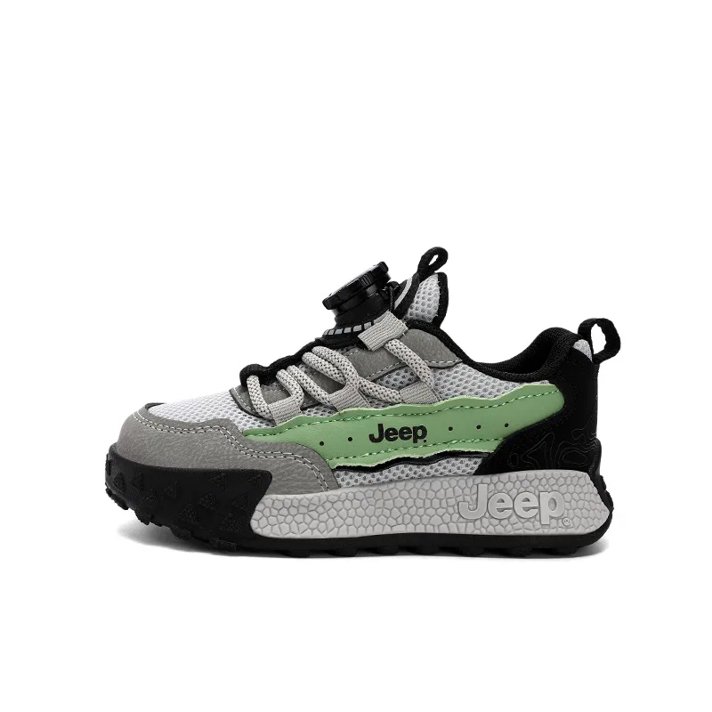 Детские повседневные кроссовки с сетчатым верхом, Low top Kids Lifestyle Shoes, Jeep