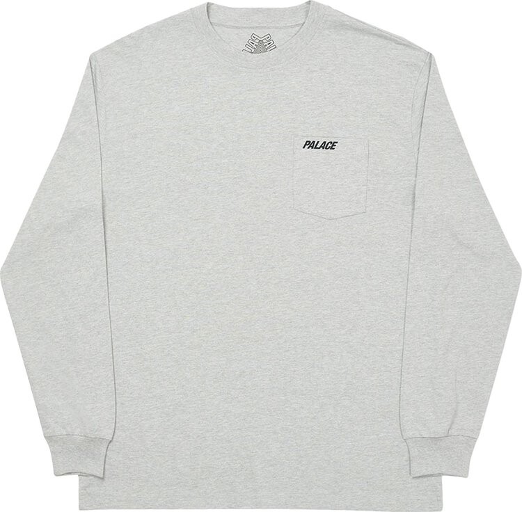 

Лонгслив Palace Classic Pocket Long-Sleeve 'Grey Marl', серый