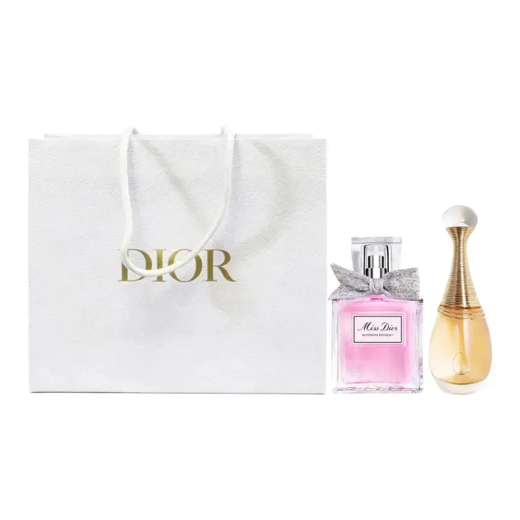 Набор парфюмерных миниатюр с цветочным принтом, DIOR, Multicolor — фото 2