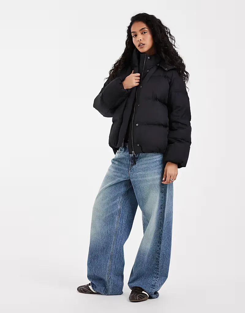 Пуховая куртка Levi's Tate, черный — фото 2