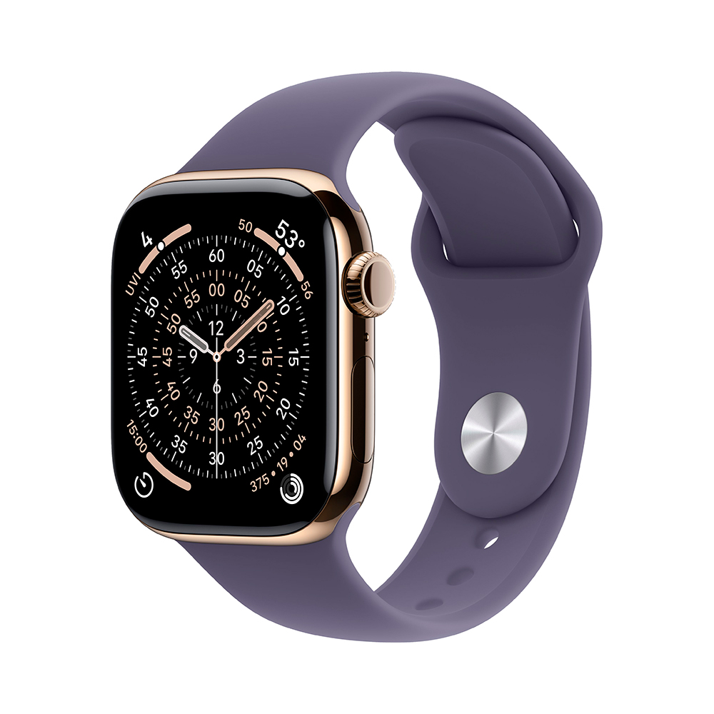 

Умные часы Apple Watch Series 11 (GPS+Cellular), 42 мм, Gold Titanium Case/Purple Fog Sport Band - S/M, Золотой, Умные часы Apple Watch Series 11 (GPS+Cellular), 42 мм, Gold Titanium Case/Purple Fog Sport Band - S/M