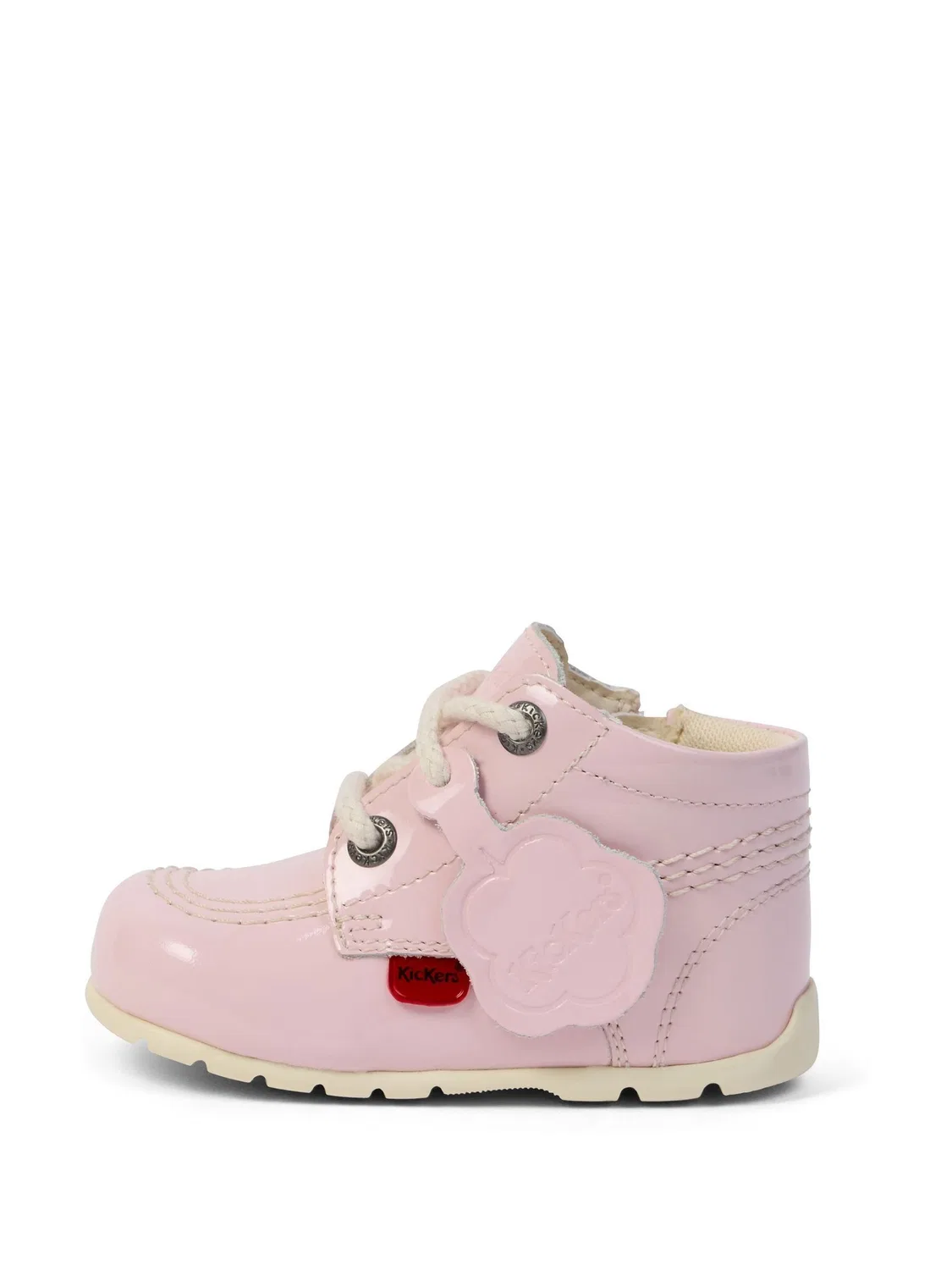 Ботинки, кожа, модель Hi Baby Kickers, розовый — фото 2