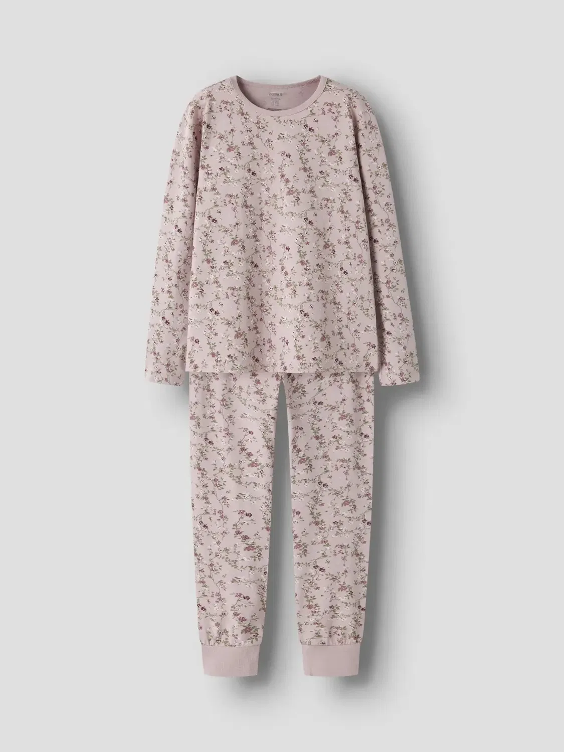 Комплект пижамы из био-хлопка Nkfnightset Name It, фиолетовый — фото 3