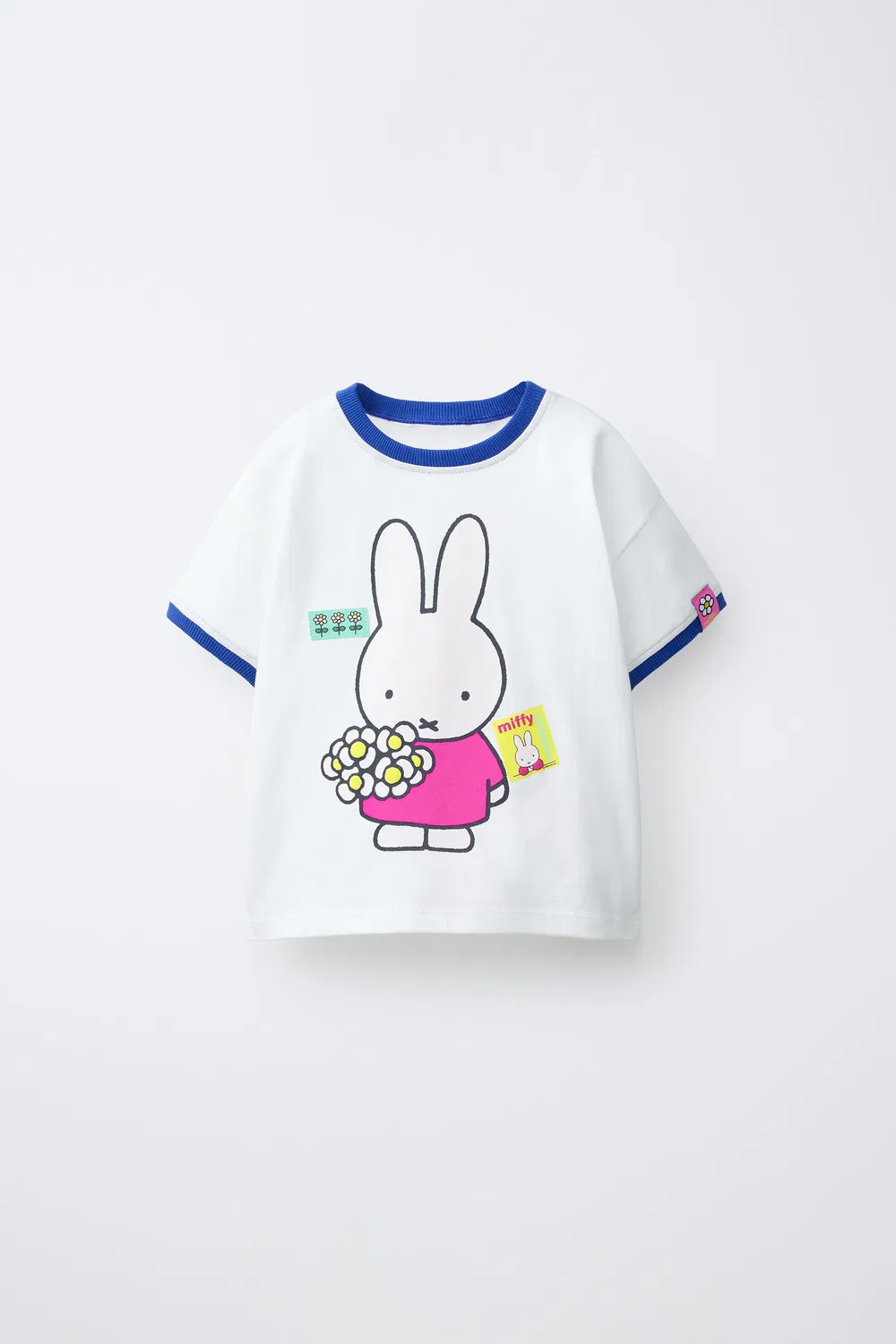 Футболка с контрастным рисунком MIFFY MERCIS BV ZARA, White