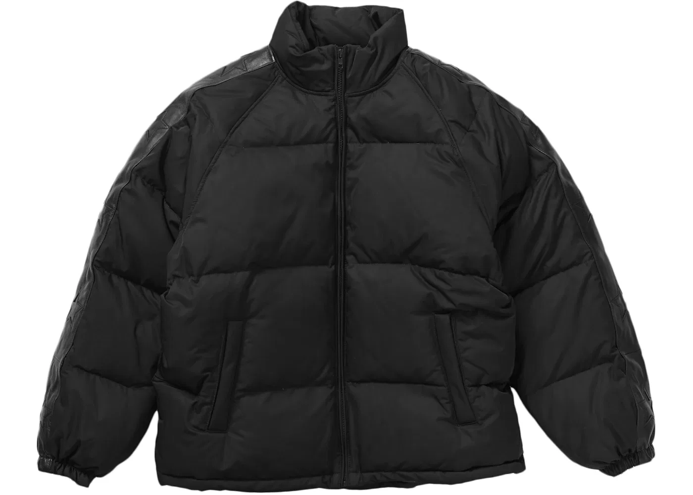 Мужская куртка-пуховик с длинным рукавом Supreme Star Sleeve Down Puffer Jacket, Black