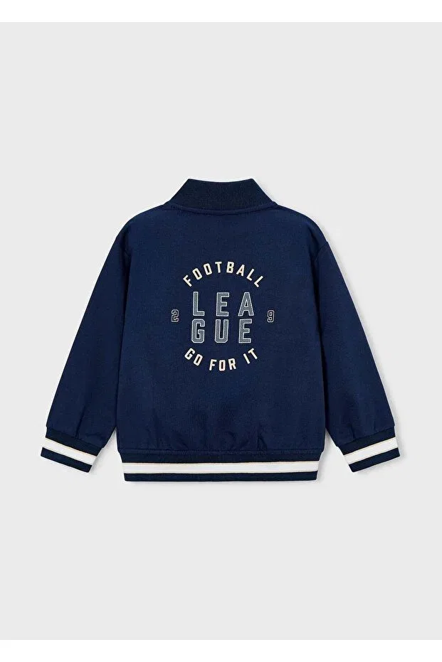 Детское пальто для мальчиков с длинным рукавом College Coat Mayoral, Navy Blue — фото 3