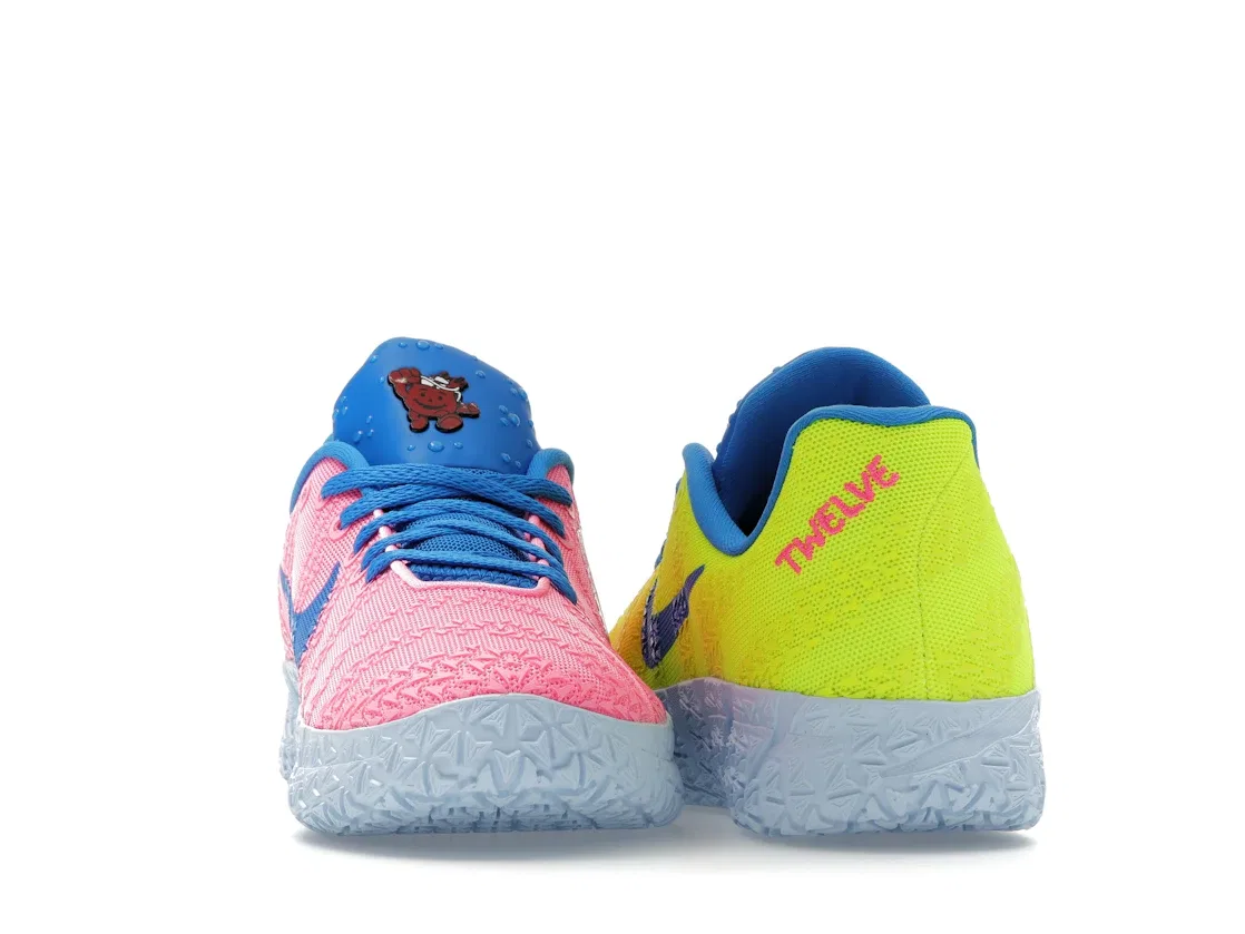 Детские кроссовки с принтом Nike Ja 3 Kool-Aid Nike, Lemon Venom/Deep Royal Blue/Light Green Spark/Light Photo Blue — фото 4