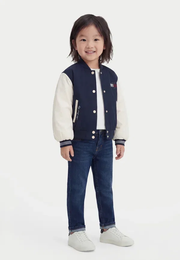 Куртка с принтом Jacket back Tommy Hilfiger, dark blue, темно-синий