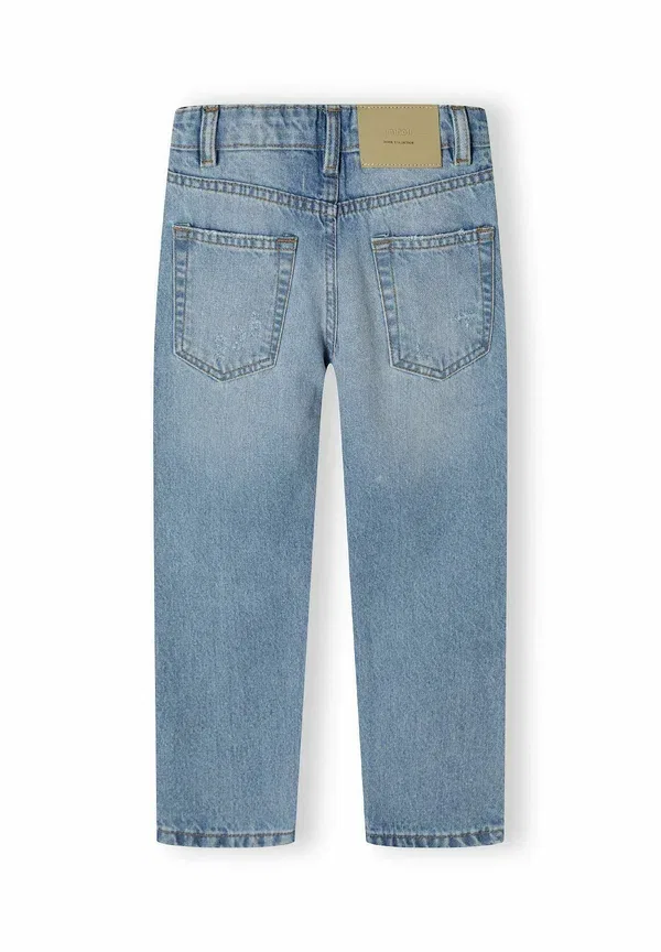 Джинсы хлопковые Distressed Minoti, light-blue denim, светло-голубой — фото 3