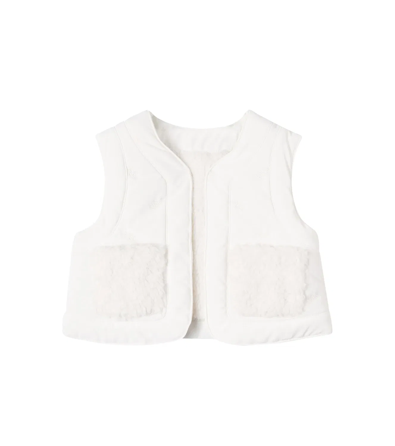 Жилет для младенцев Chloé Kids, белый