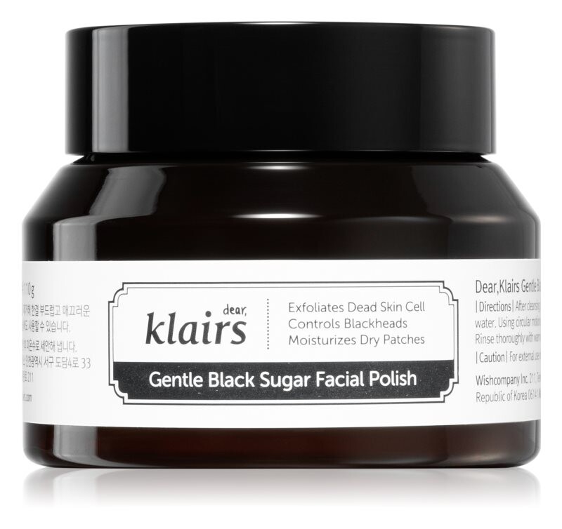 

Увлажняющий скраб для лица Klairs Gentle Black Sugar Facial Polish