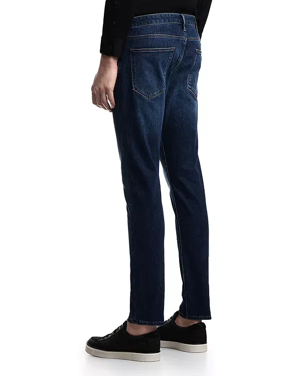 Мужские джинсы из стрейч-денима Essential J06 Slim Fit Emporio Armani, Dark Blue Denim — фото 3