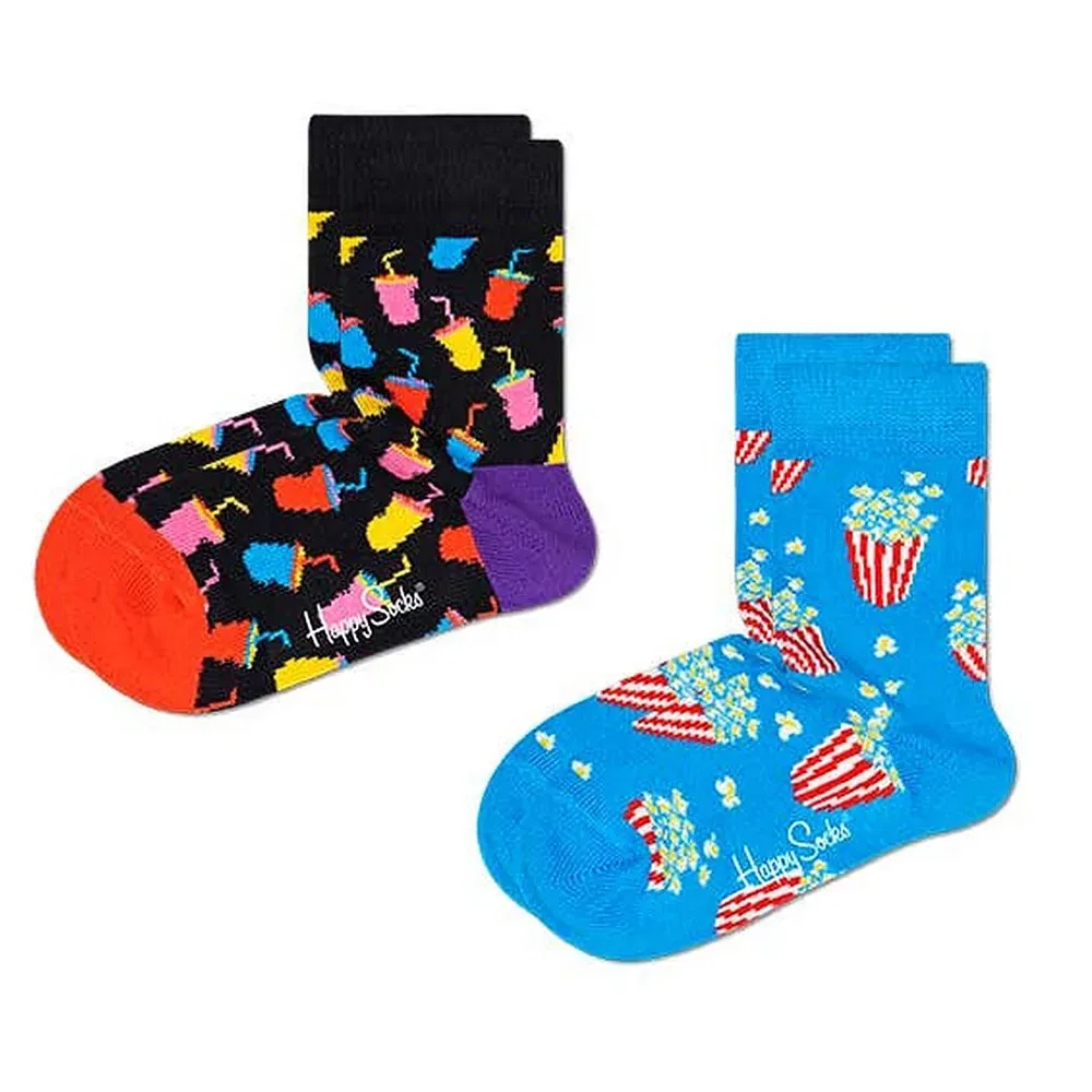 Носки Snack 2 пары Happy Socks, синий