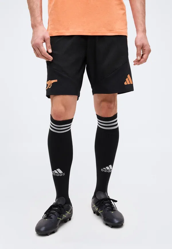 Шорты для отдыха Arsenal FC 26/27 Tiro - клубная форма Adidas Performance, черный