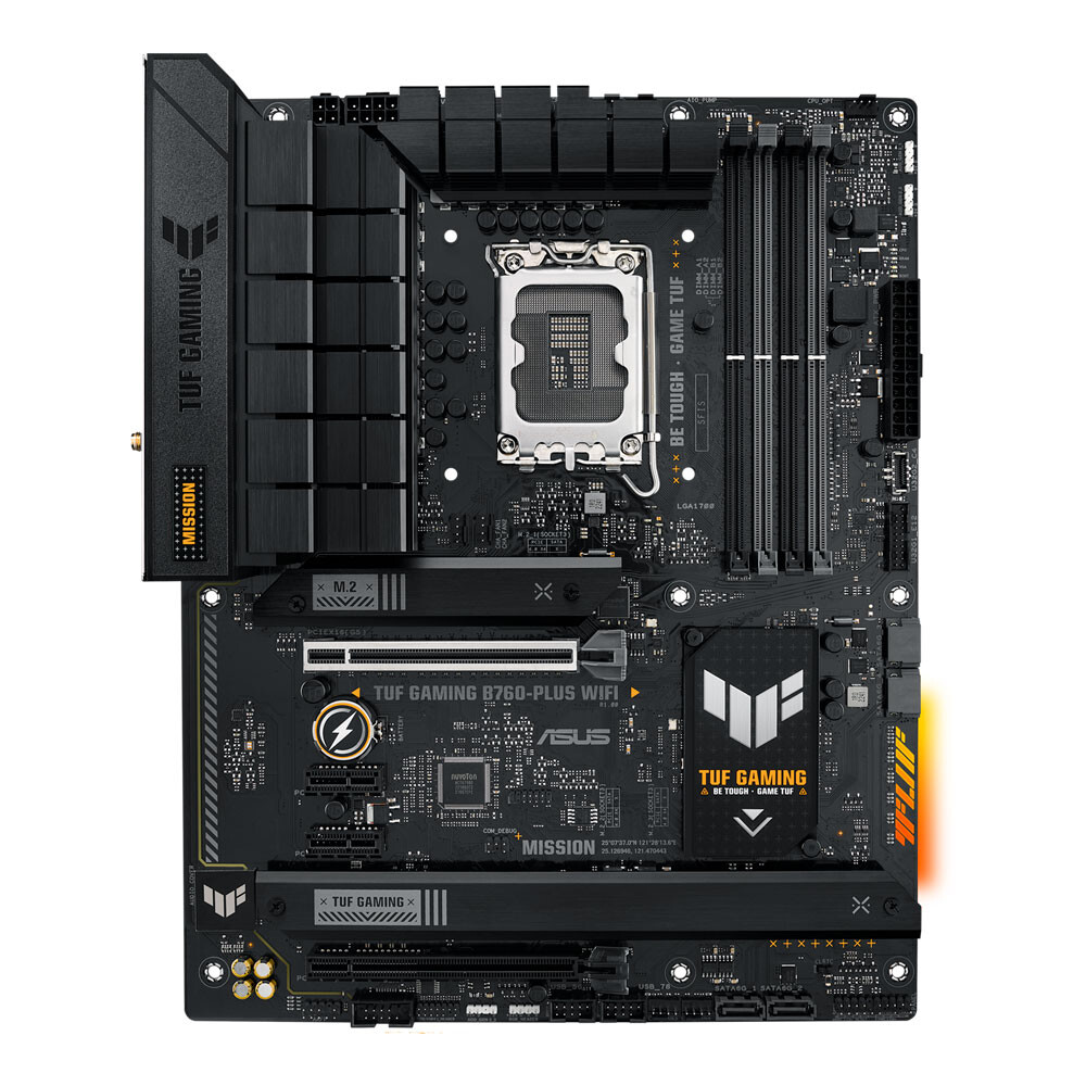 

Материнская плата Asus TUF GAMING B760 PLUS WIFI D5, LGA 1700, DDR5, Wi-Fi