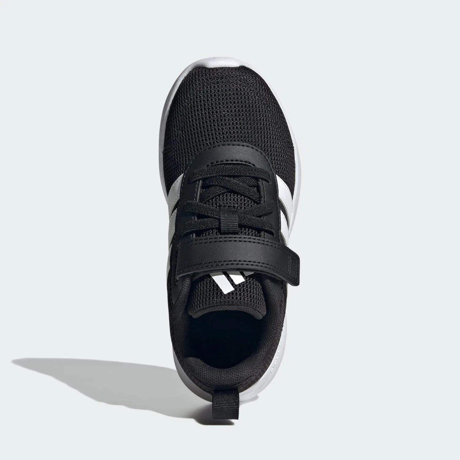 Детские кроссовки с липучками VL Move Adidas, Schwarz Weiß Schwarz — фото 2