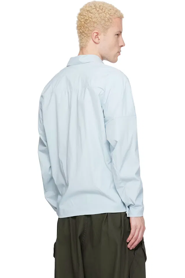 Синяя куртка Stellina из перерабанного эластичного нейлона Stone Island — фото 3